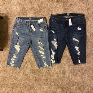 NWT New York and Company bremuda 14inch shorts